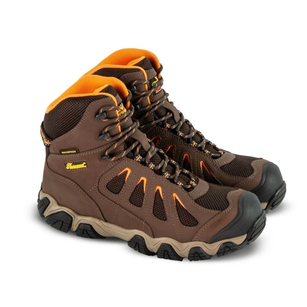Thorogood Crosstrex 6in Waterproof Composite Toe Hiker Boots 804-4296 Brown 13M